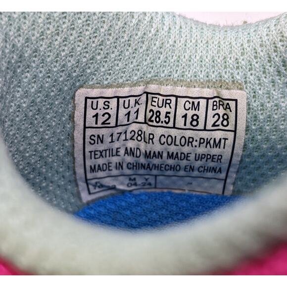 Skechers Pink Children's Running Track Walking Shoes Gently Worn - Size 12 US - Picture 5 of 10